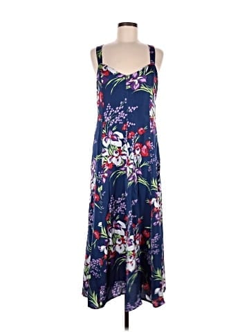 Madewell Cami Maxi Dress in Orchid Bouquet (view 1)