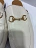 Gucci 100% Leather Ivory Mule/Clog Size EU (IT) 40 / US 10 - photo 3