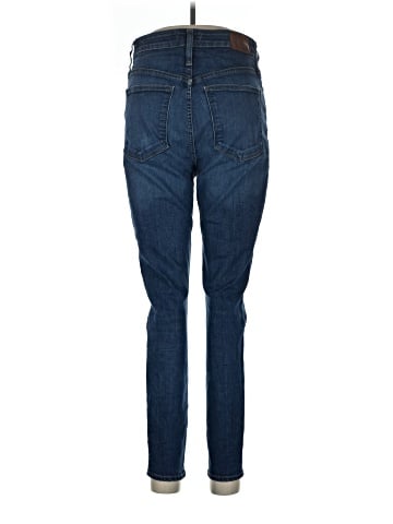 Madewell Curvy High-Rise Skinny Jeans in Moreaux Wash (view 2)