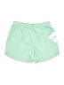 Adidas 100% Polyester Color Block Green Athletic Shorts Size 14 - photo 1