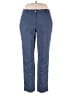 Style&Co Solid Blue Casual Pants Size 12 - photo 1