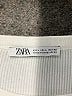 Zara White Short Sleeve Top Size L - photo 7