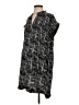 Loyal Hana 100% Polyester Graphic Black Casual Dress Size S - photo 1