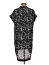 Loyal Hana 100% Polyester Graphic Black Casual Dress Size S - photo 2