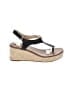 MICHAEL Michael Kors 100% Leather Silver Wedges Size 6 1/2 - photo 1