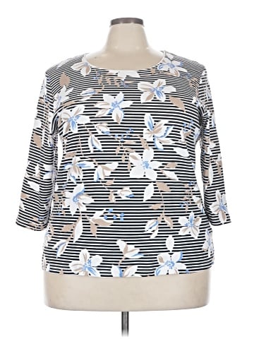 Karen Scott 3/4 Sleeve T-Shirt (view 1)