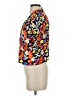 Zara Floral Black Short Sleeve Blouse Size S - photo 5