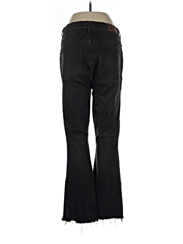 Madewell Tall Cali Demi-Boot Jeans in Berkeley Black: Chewed-Hem Edition (view 2)