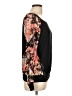 Xhilaration 100% Polyester Black Long Sleeve Blouse Size L - photo 4