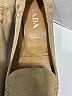 Prada Solid Tan Gray Vintage Heels Size EU 37 1/2 - photo 6