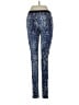 Tory Burch 100% Silk Print Blue Active Pants Size XS - photo 2