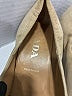 Prada Solid Tan Gray Vintage Heels Size EU 37 1/2 - photo 3