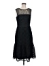 JS Collections 100% Polyester Black Cocktail Dress Size 8 - photo 1