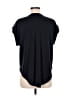 Lou & Grey Black Short Sleeve Henley Size M - photo 2
