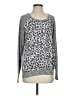Kut from the Kloth 100% Rayon Animal Print Gray Pullover Sweater Size S - photo 1