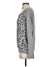 Kut from the Kloth 100% Rayon Animal Print Gray Pullover Sweater Size S - photo 5