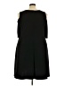 Lbisse Solid Black Casual Dress Size 3X - photo 2
