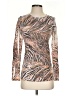 Sledge Brown Long Sleeve Top Size S - photo 1