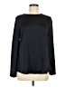 Banana Republic 100% Polyester Black Long Sleeve Top Size M - photo 1