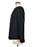 Banana Republic 100% Polyester Black Long Sleeve Top Size M - photo 5