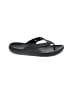 Crocs Black Flip Flops Size 12 - photo 1
