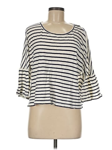 Madewell Flare-Sleeve Tee in Stripe (view 1)