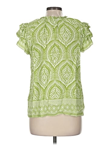 Rose + Olive Short Sleeve Blouse (view 2)