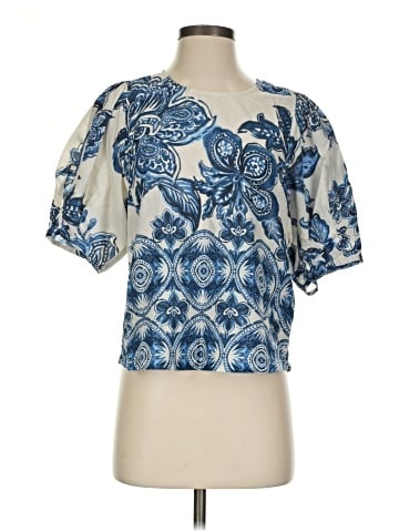 Fifteen Twenty Short Sleeve Blouse (view 1)