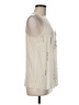 Madison Marcus 100% Silk Ivory Sleeveless Silk Top Size M - photo 4