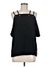 Ramy Brook Black Short Sleeve Top Size M - photo 1