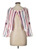 Red Carter 100% Cotton White 3/4 Sleeve Blouse Size S - photo 2