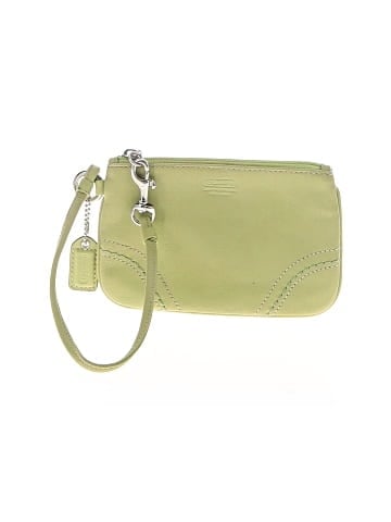 Coach Factory Leather Wristlet (view 1)