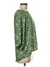 Papermoon 100% Polyester Green 3/4 Sleeve Blouse Size M - photo 4
