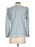 J.Crew 100% Polyester Blue Long Sleeve Blouse Size S - photo 2