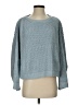 Double Zero 100% Polyester Solid Blue Pullover Sweater Size S - photo 1