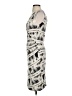 Deletta Graphic Gray Cocktail Dress Size S - photo 5