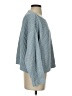 Double Zero 100% Polyester Solid Blue Pullover Sweater Size S - photo 4