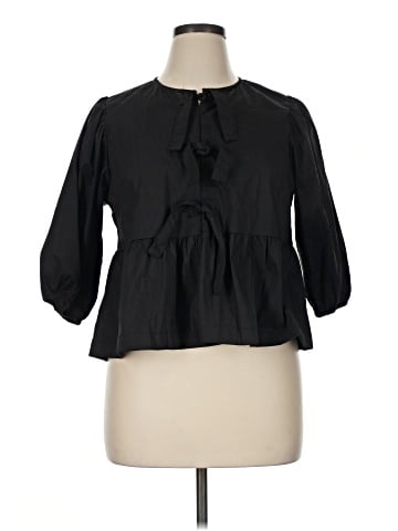 Jon & Anna 3/4 Sleeve Blouse (view 1)