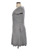 Gap Houndstooth Gray Casual Dress Size 14 - photo 5