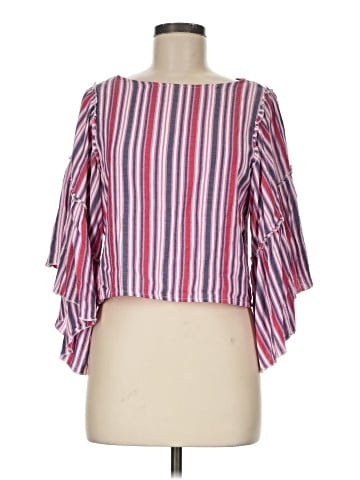 Romeo & Juliet Couture 3/4 Sleeve Blouse (view 1)