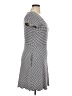 Gap Houndstooth Gray Casual Dress Size 14 - photo 4