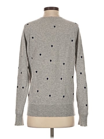 Aqua Cashmere Pullover Sweater (view 2)