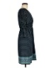 Max Studio Polka Dots Blue Teal Casual Dress Size M - photo 4