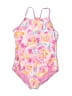 Speedo Tie-dye Pink One Piece Swimsuit Size 16 - photo 1