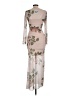 No Comment Tan Cocktail Dress Size L - photo 2