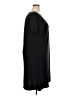 Vicki Wayne Solid Black Casual Dress Size 18 - photo 4