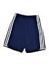 Adidas 100% Polyester Stripes Blue Athletic Shorts Size L (youth) - photo 1