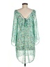 Ella Moss Green 3/4 Sleeve Blouse Size M - photo 2