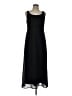 Robbie Bee 100% Polyester Solid Black Casual Dress Size 10 - photo 1
