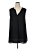 H&M 100% Polyester Black Sleeveless Blouse Size 14 - photo 1